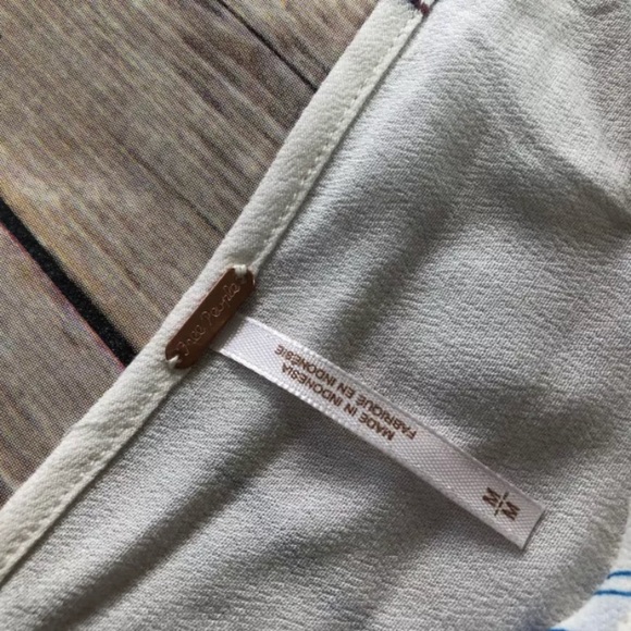 FREE PEOPLE Clear Skies Cute Dress Cold Shoulder - Picture 5 of 8